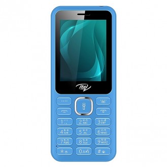 itel it5027 Keypad Mobile Phone with 2.4 inch Display Size |11mm Slim Body| 1200 mAh Battery| King Voice | Blue