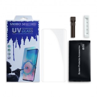 MEIBO HALF MINUTE (30 SEC) UV Tempered Glass Screen Protector, Packaging Type: Packet, Thickness: 0.3 MM