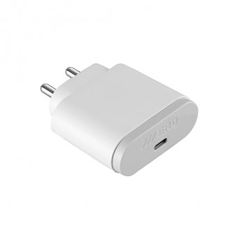 ERD TC-48 25W Fast Wall Charger Adapter | Fast Charging Technology | Easy to Carry | Universal Compatibility (All iOS & Android Devices) White | 150-240VAC, 50/60 Hz, 0.60A