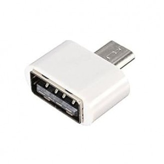 TAN  USB OTG Adapter USB TO V8 OTG for Memory Card, Joystick, Pen Drive, Mouse, Keyboard  (Pack of 1)