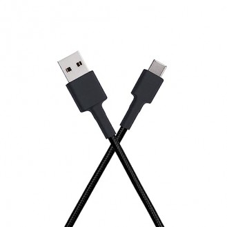 REDMI USB Type C Cable 2 A 1 m Type C Data & Charging Cable 120 cm  (Compatible with All Moble, and All type C Mobile, Black, One Cable)